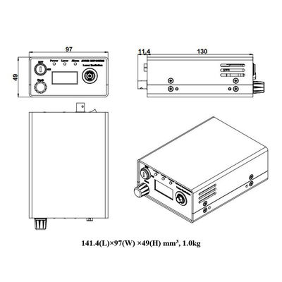 Lasers de spectroscopie Raman de 375 nm à 980 nm/laser à diode à largeur de raie étroite
