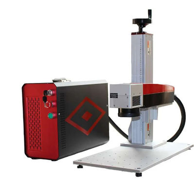 Précision portative de machine d'inscription de laser de la fibre 20W haute pour le métal