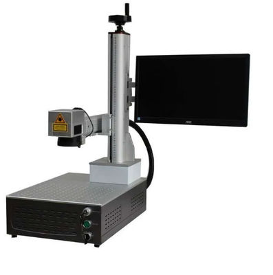 Marqueur portatif de laser de fibre de la machine 20W/50W d'inscription de laser intégré pour le métal
