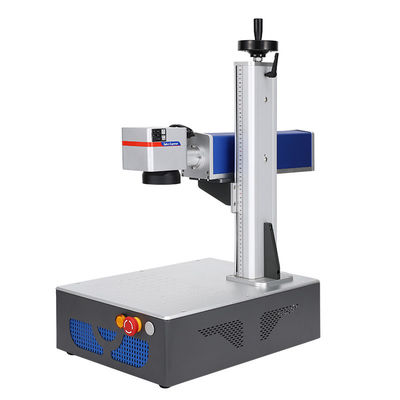 30W Mini Fiber Laser Marking Machine portatif pour le graveur en métal